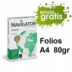 4,89€/Ud. 6 Cajas Folios A4...